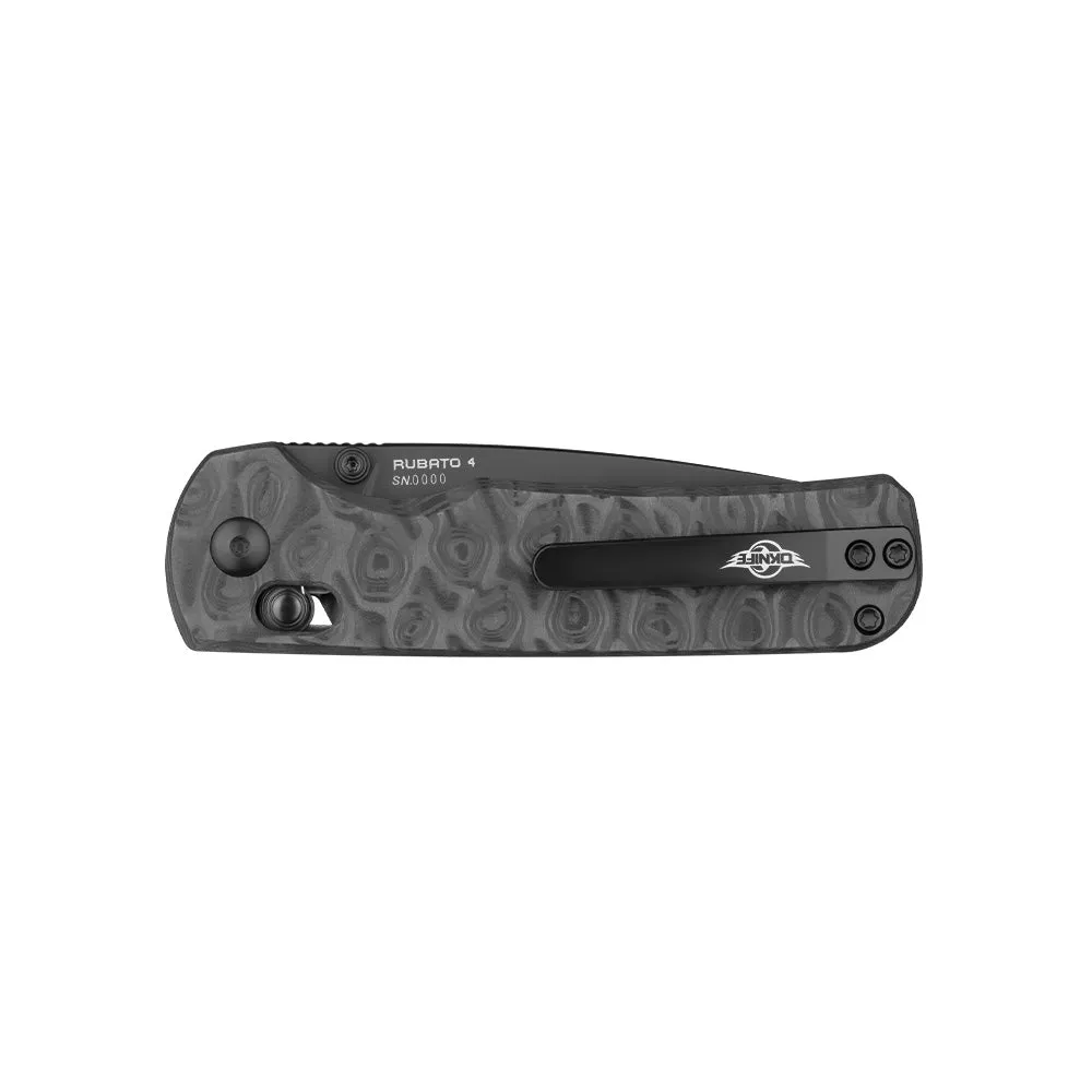 Olight Rubato 4 Stable and Smooth Rail Lock EDC Tool - Carbon Fiber