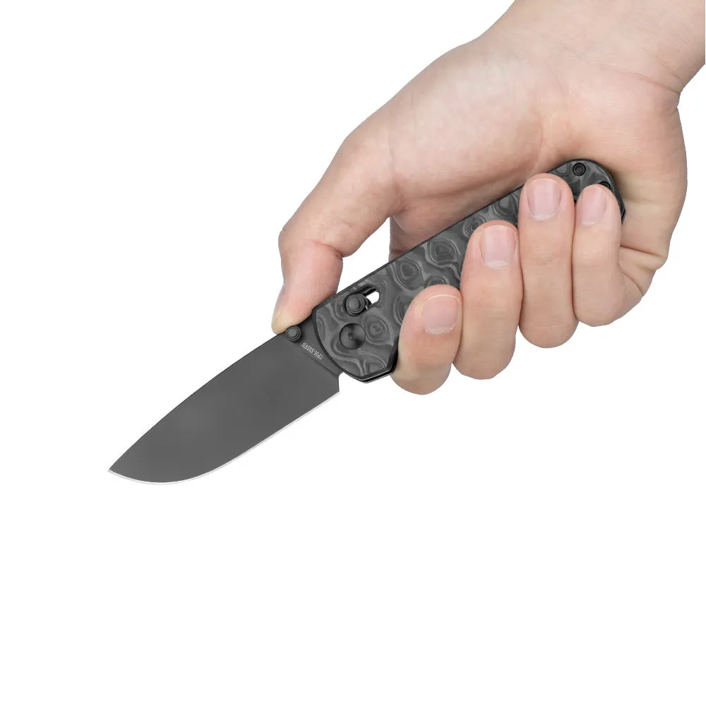 Olight Rubato 4 Stable and Smooth Rail Lock EDC Tool - Carbon Fiber