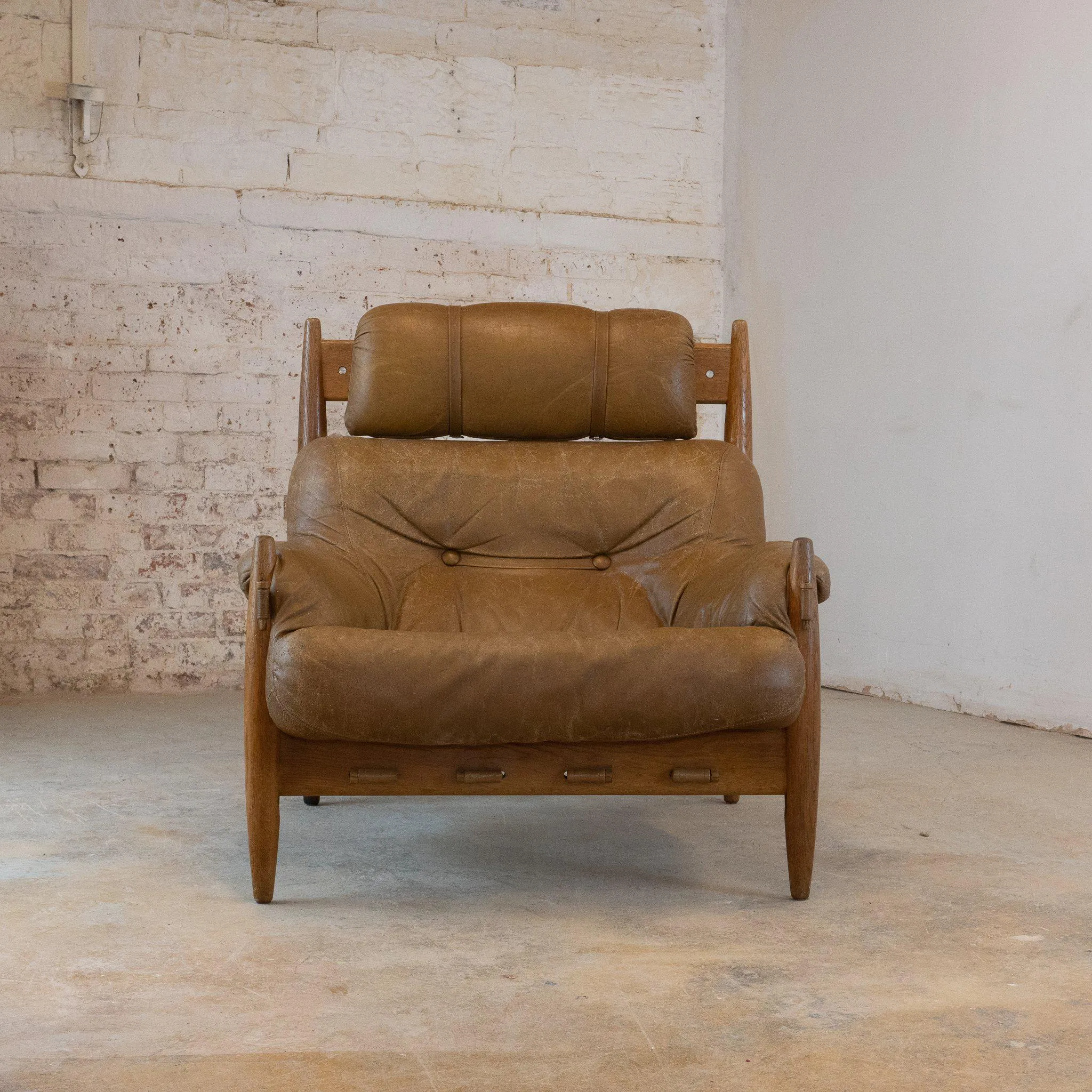Pair of Brazilian Mid Century Lounge Chairs