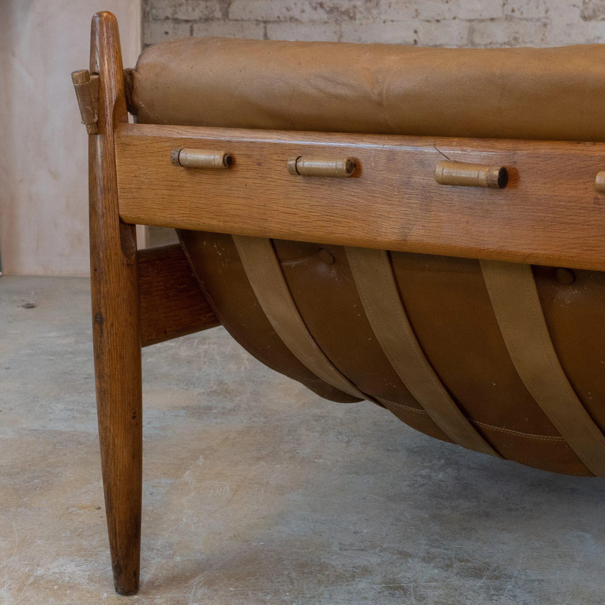 Pair of Brazilian Mid Century Lounge Chairs
