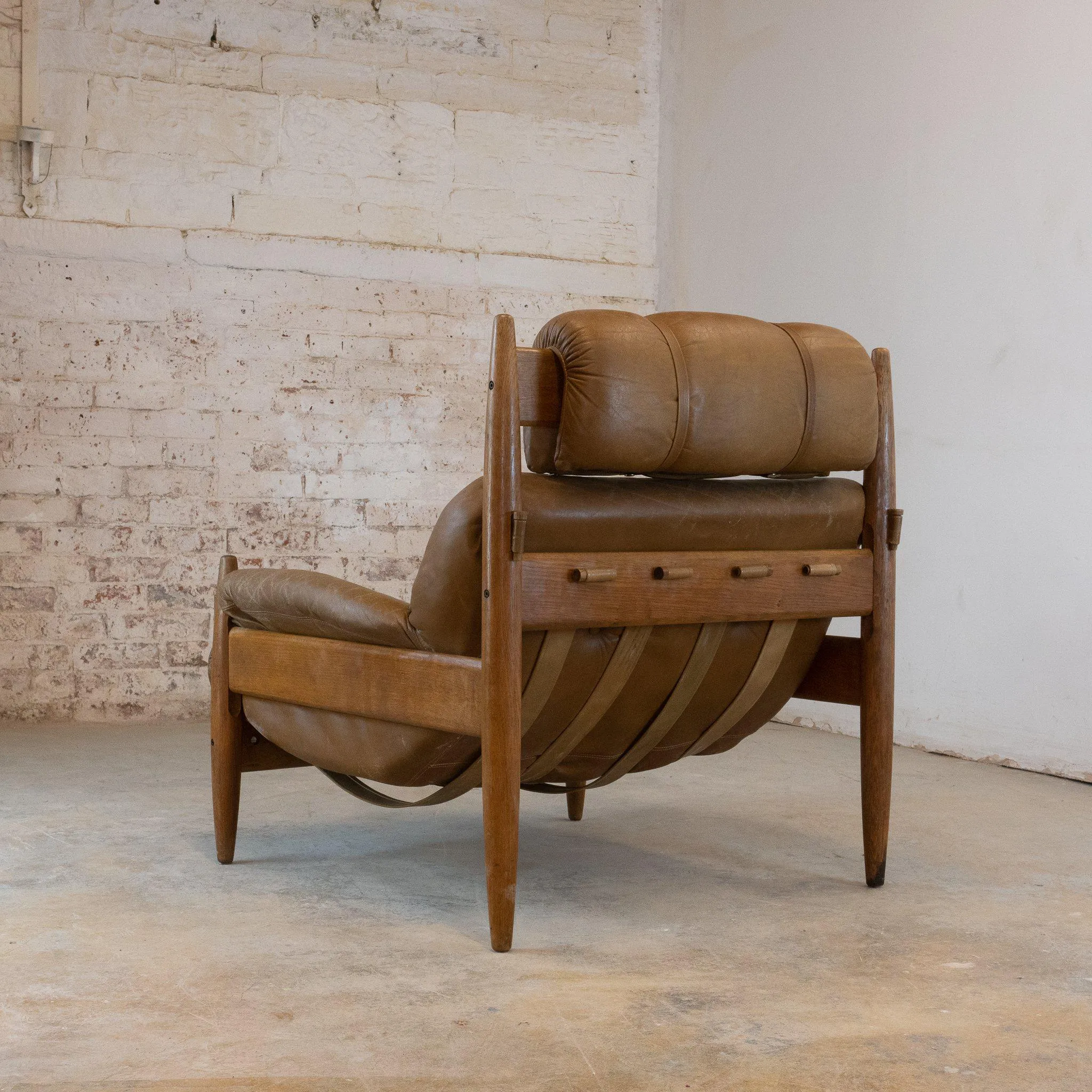 Pair of Brazilian Mid Century Lounge Chairs