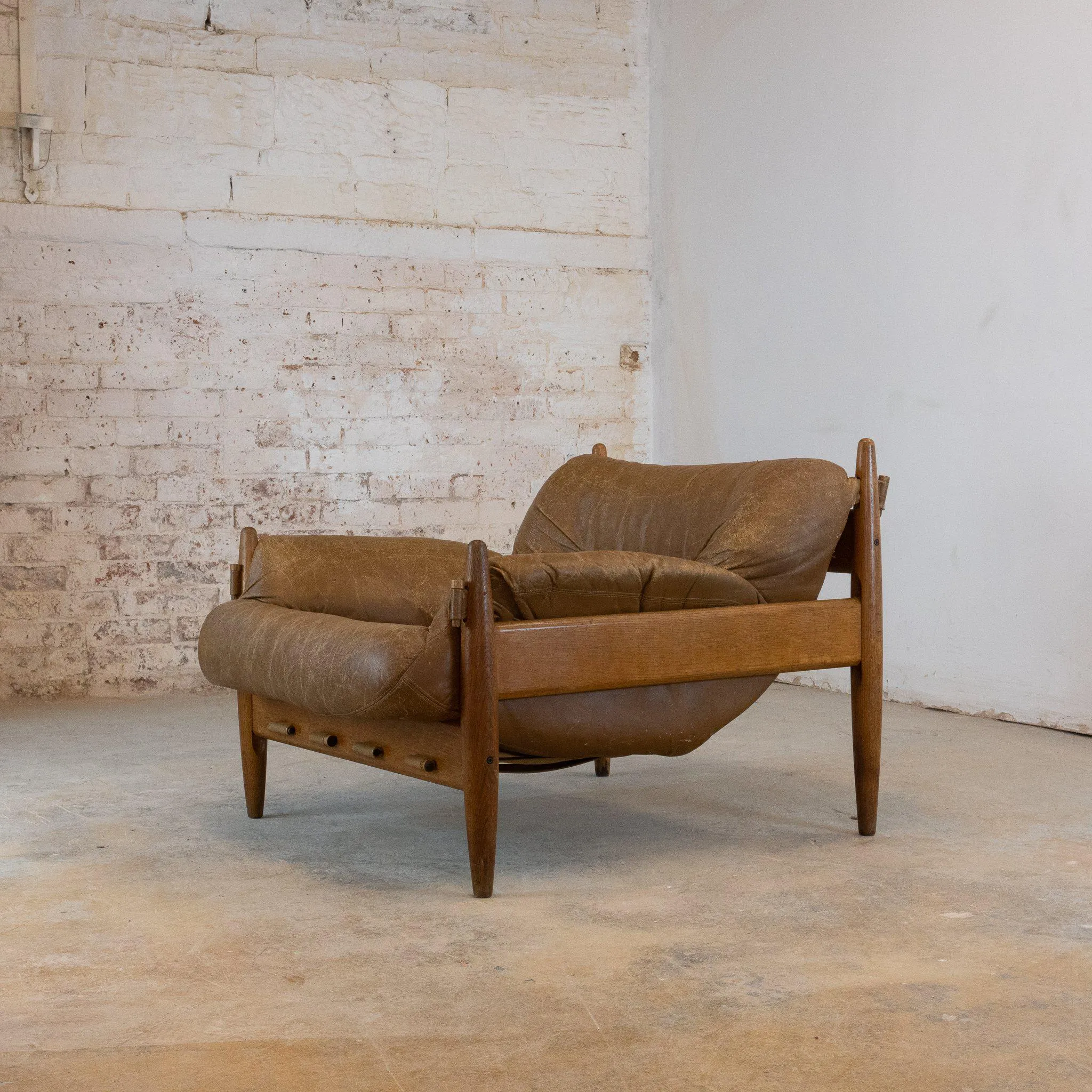 Pair of Brazilian Mid Century Lounge Chairs
