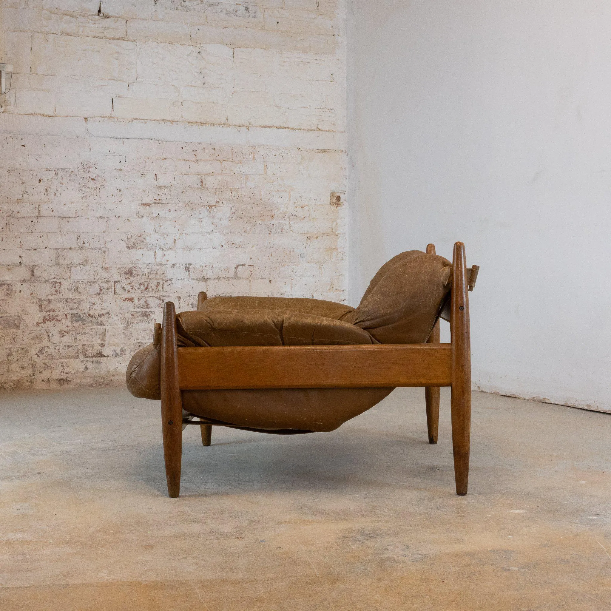 Pair of Brazilian Mid Century Lounge Chairs