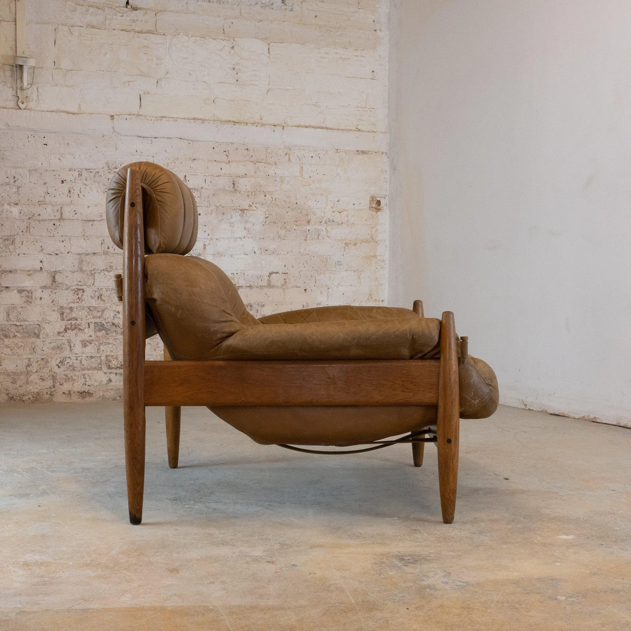 Pair of Brazilian Mid Century Lounge Chairs