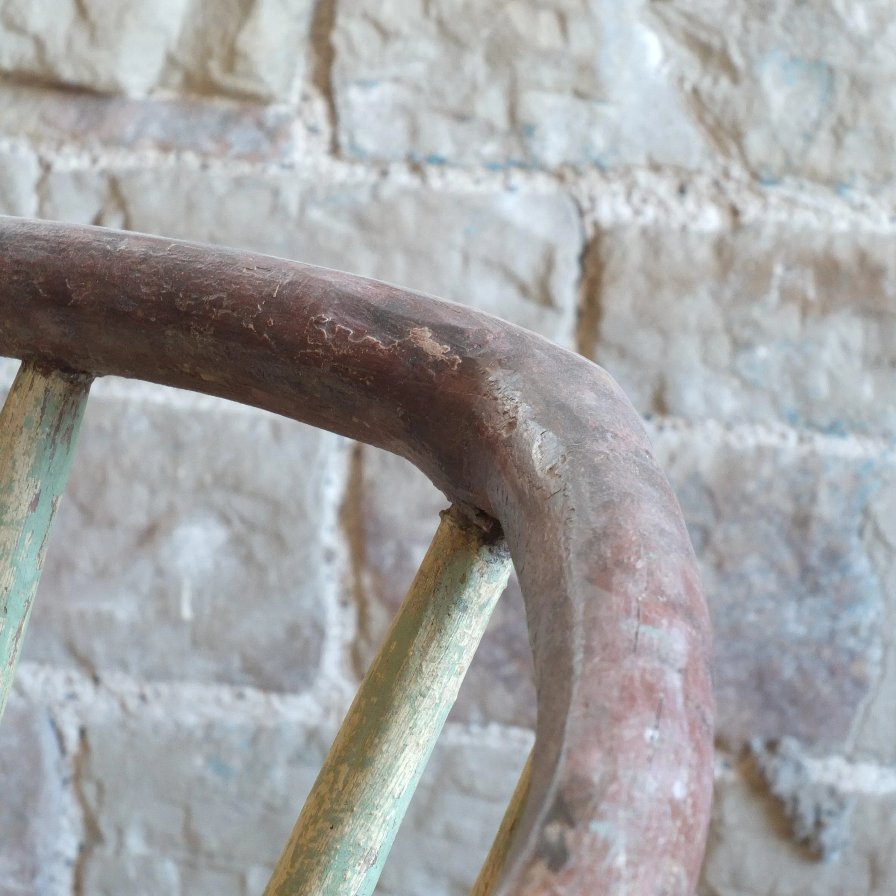 Pair of Windsor Stick Back Painted Chairs (1st pair)