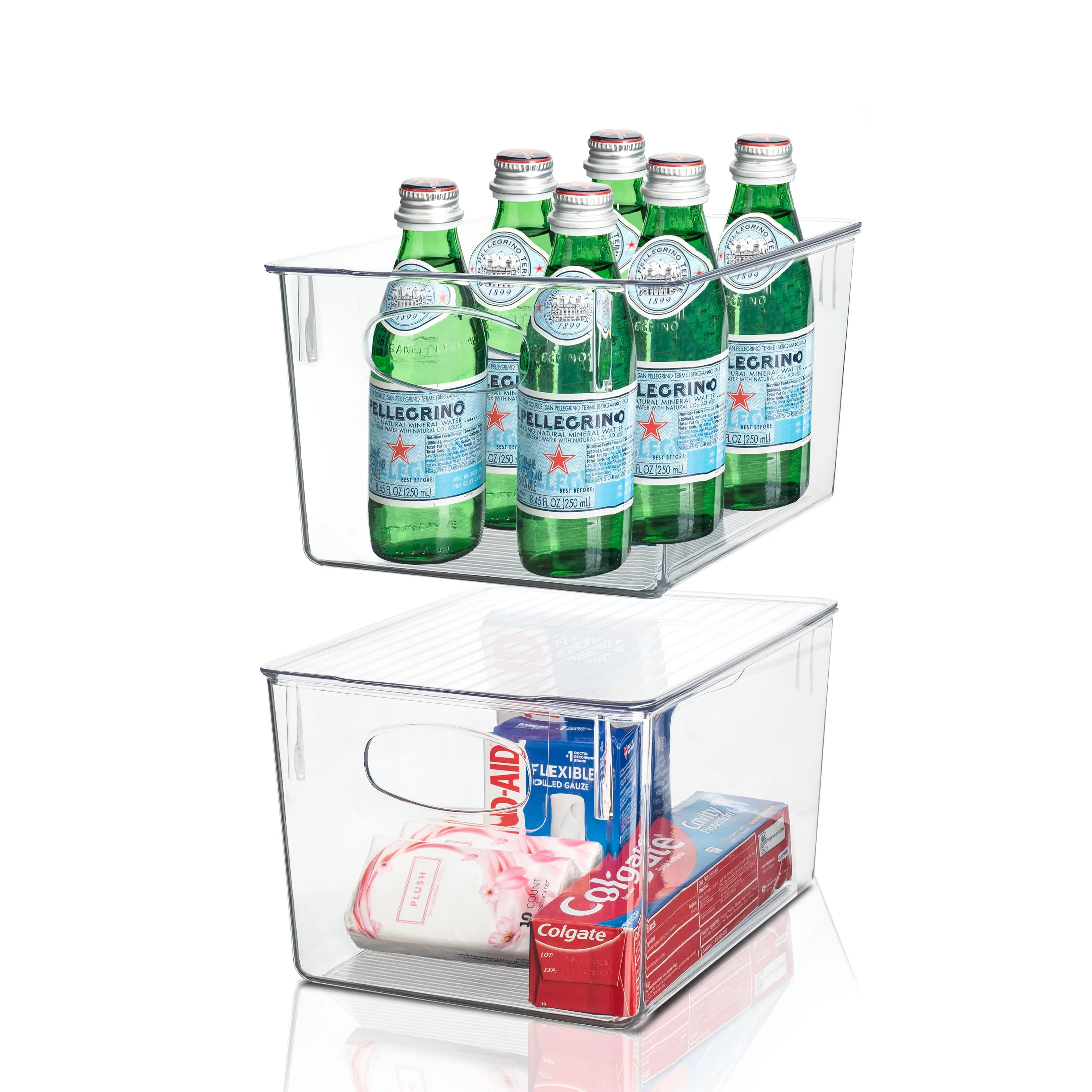 Plastic Container Bins with Lids