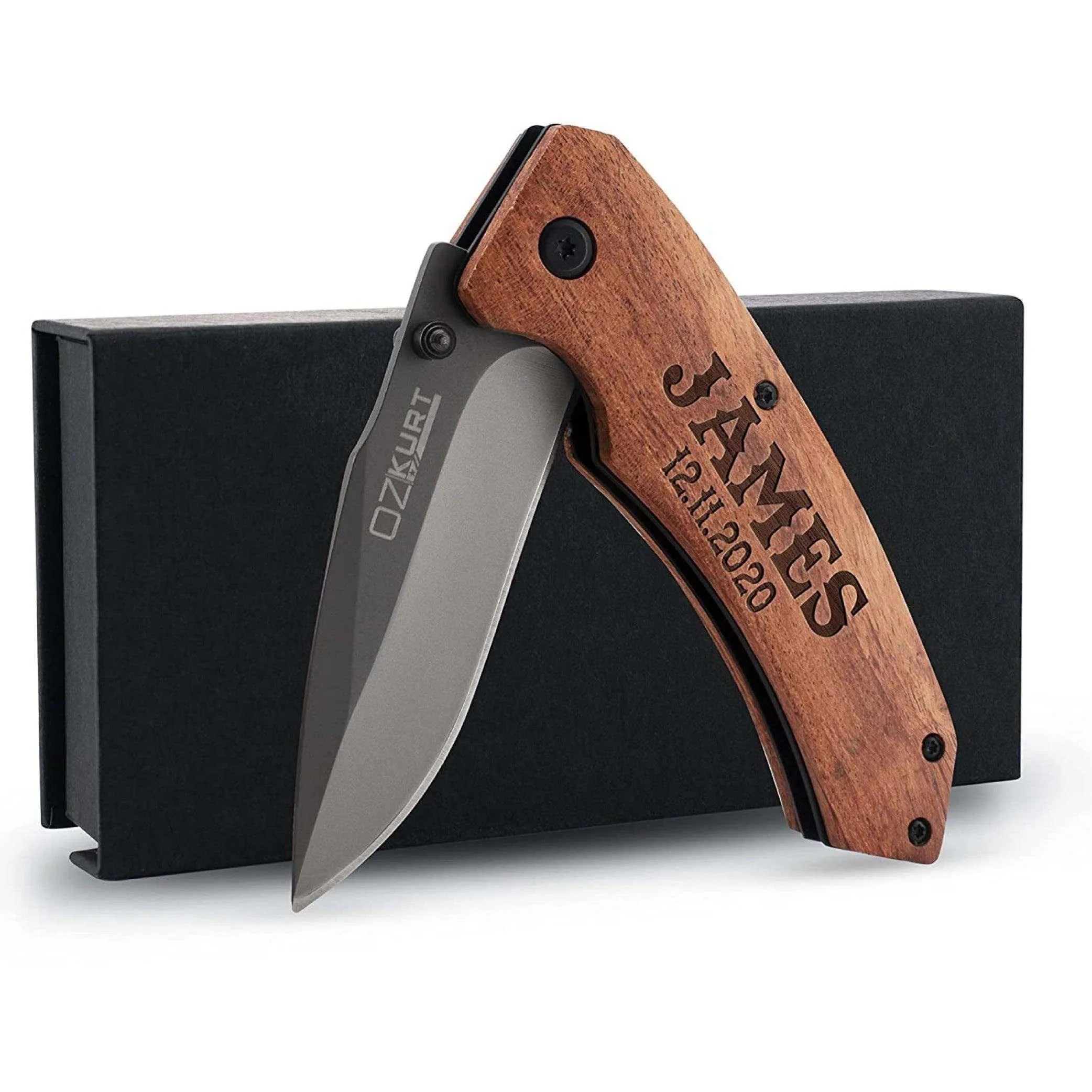 Pocket Knives Engraved, Fathers Day Gifts for Him