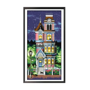 Poppy Crafts Cross-Stitch Kit - A Quiet Night