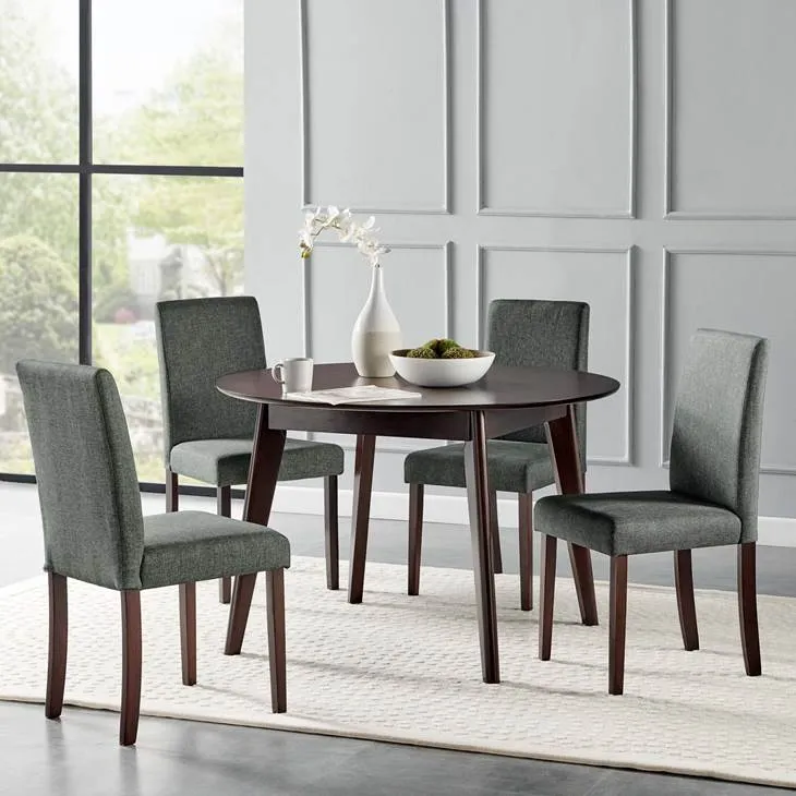 Prosper 5 Piece Upholstered Fabric Dining Set