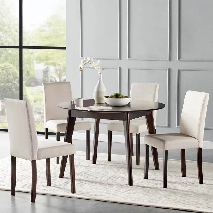 Prosper 5 Piece Upholstered Fabric Dining Set