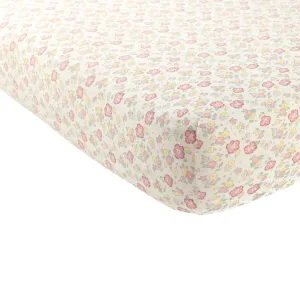 Quincy Mae Woven Crib Sheet - Bloom