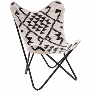 Rabat Chair, Beige & Black