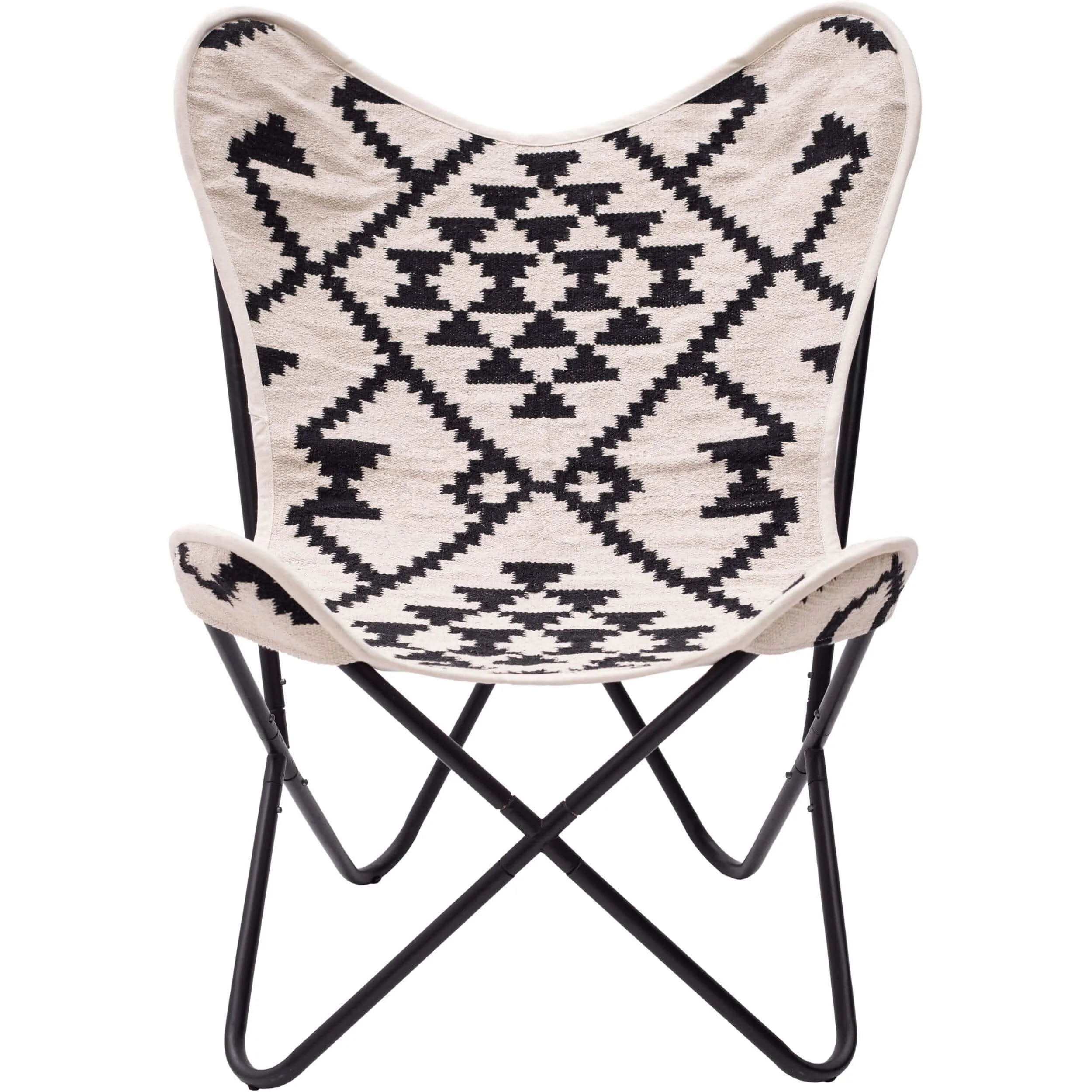 Rabat Chair, Beige & Black