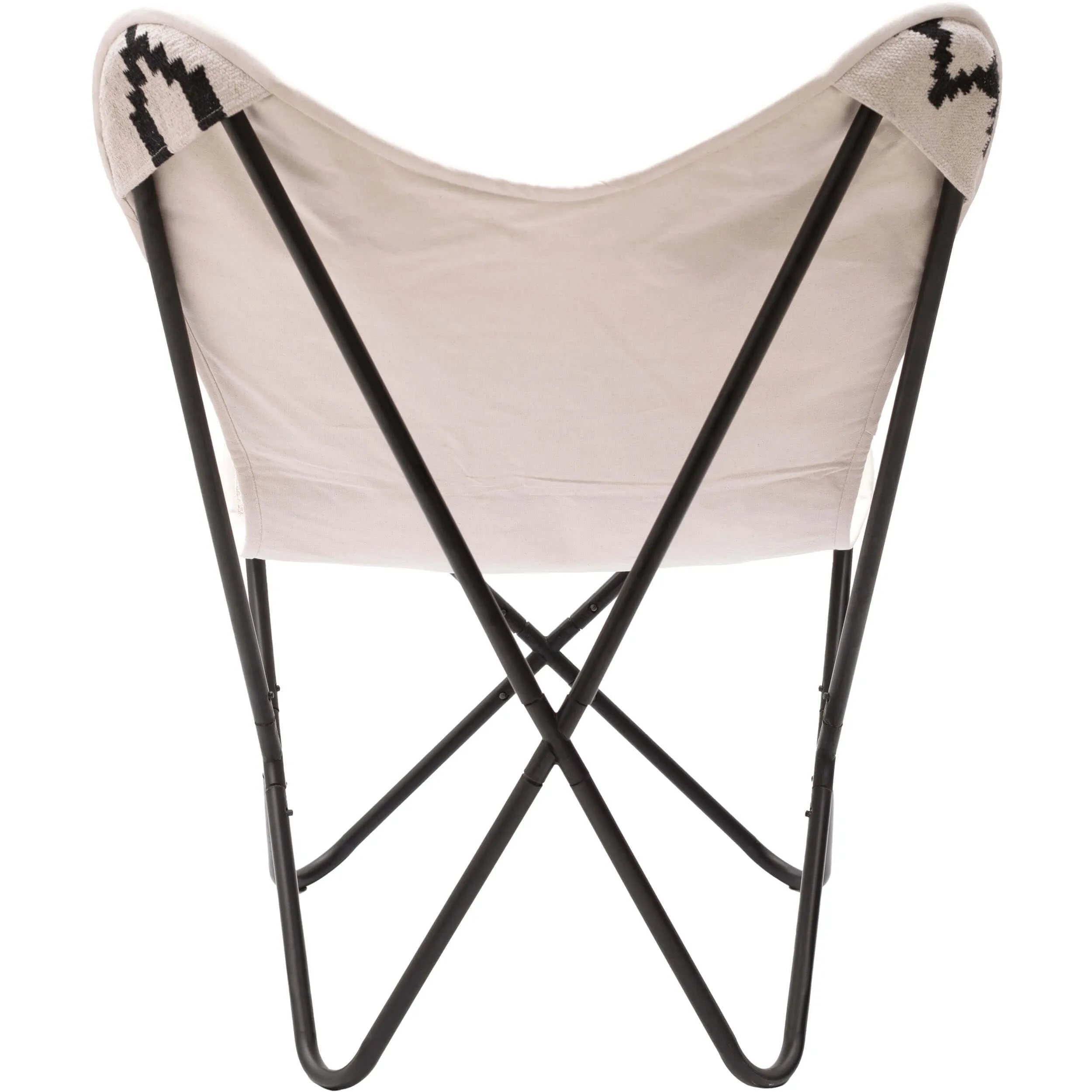 Rabat Chair, Beige & Black