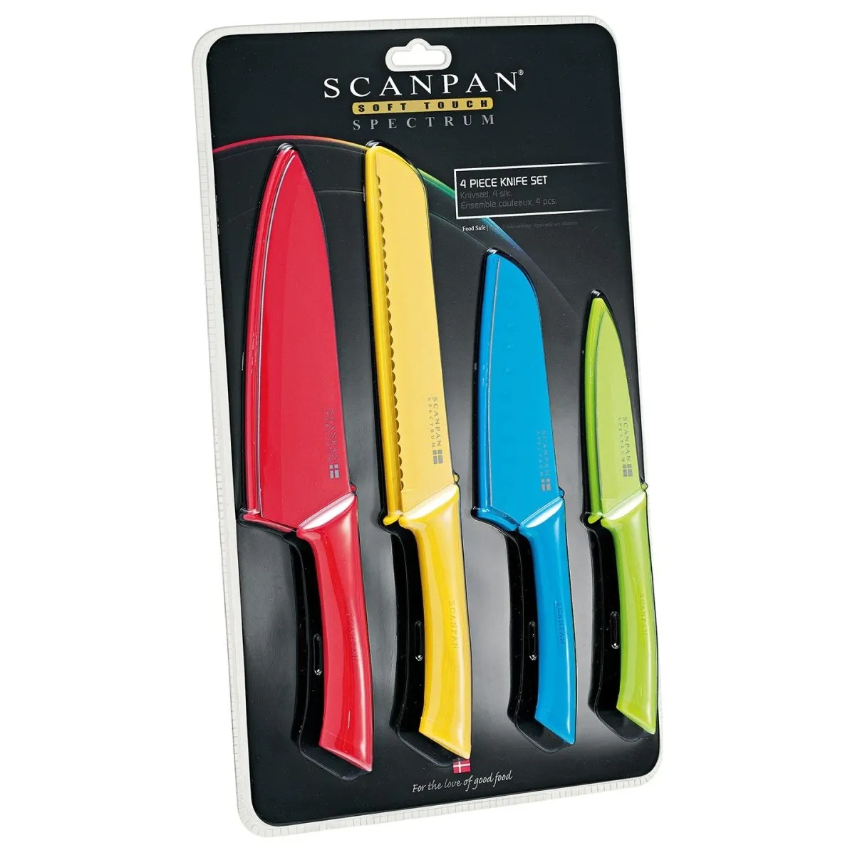 Scanpan Spectrum Knife Set 4 Piece