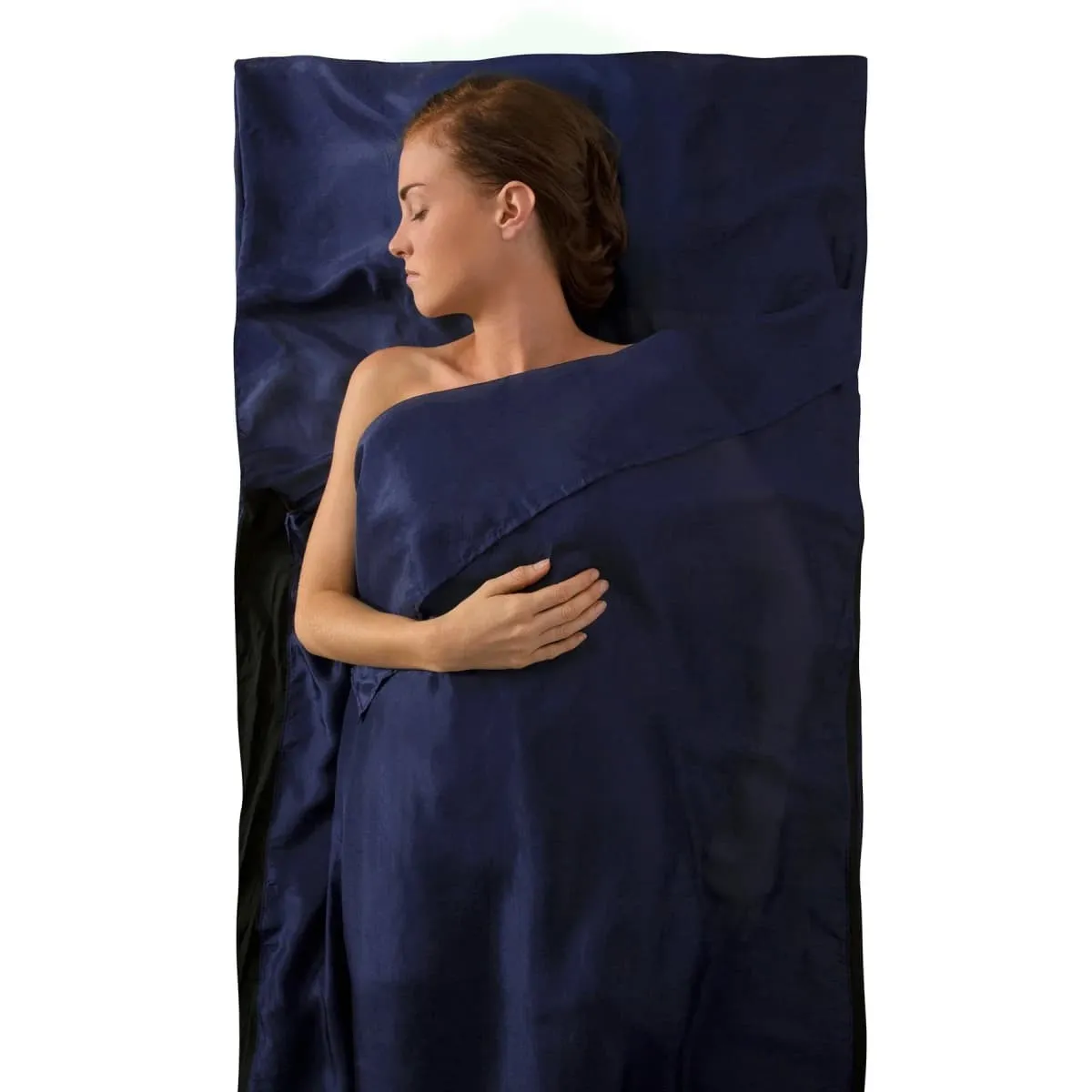 Sea to Summit Sleeping Bag Liner Premium Silk Liner with Stretch Panels