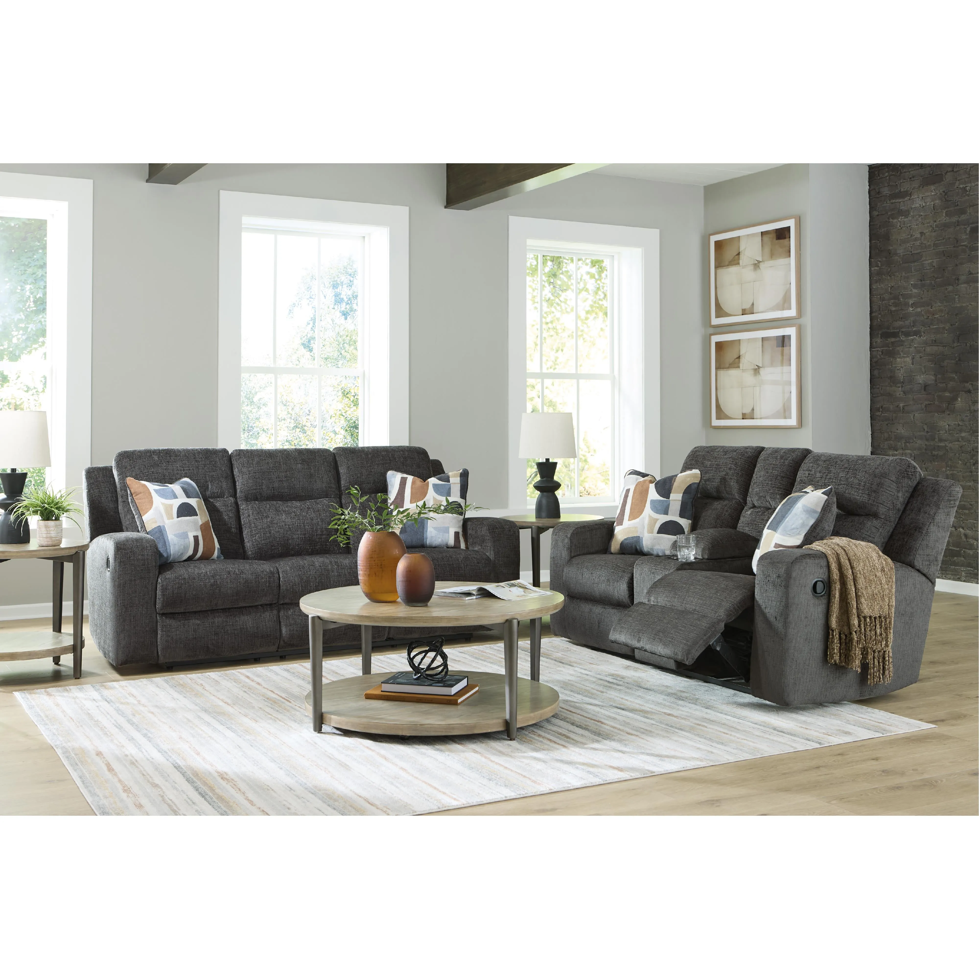 Signature Design by Ashley Kanlow Reclining Fabric Sofa 3860788