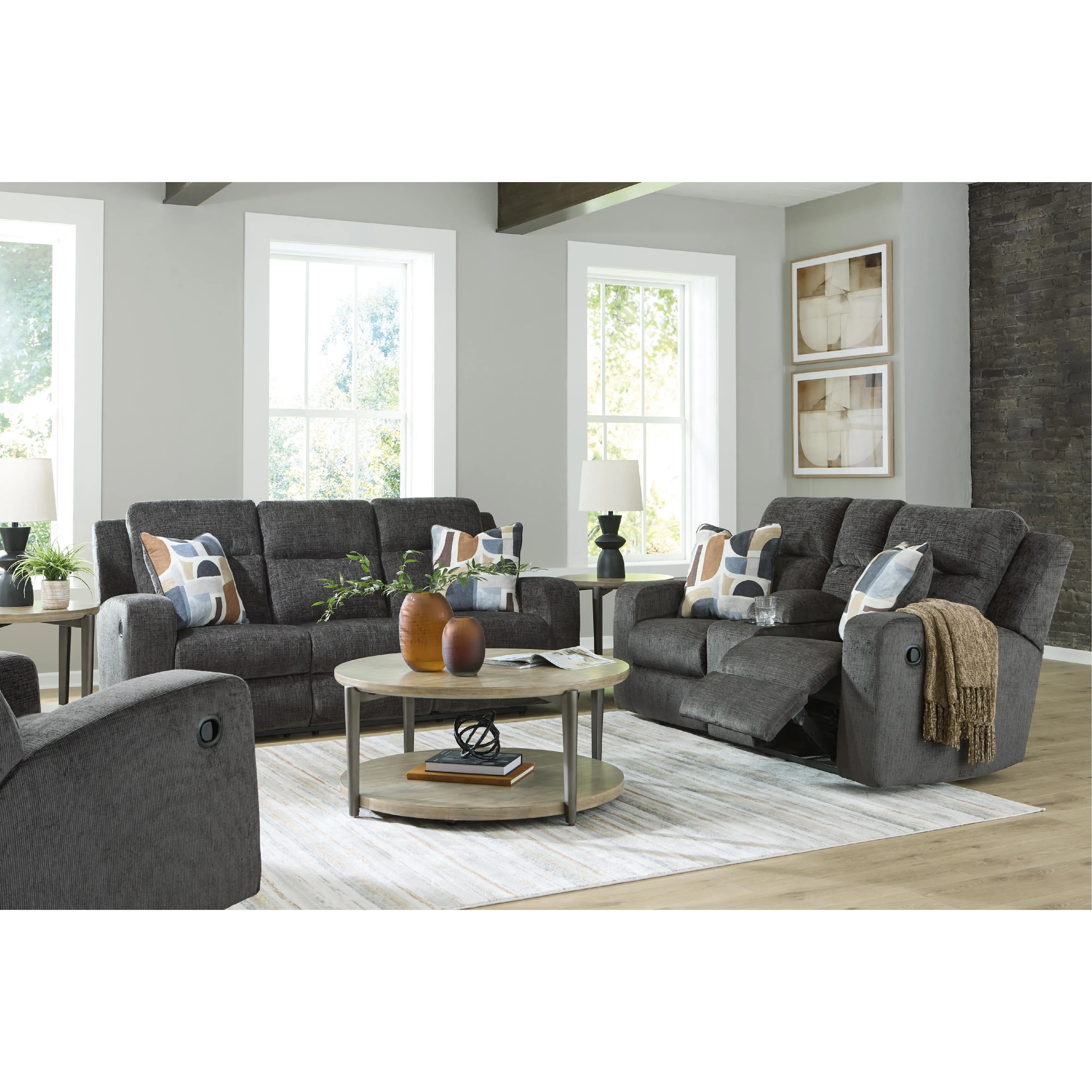 Signature Design by Ashley Kanlow Reclining Fabric Sofa 3860788