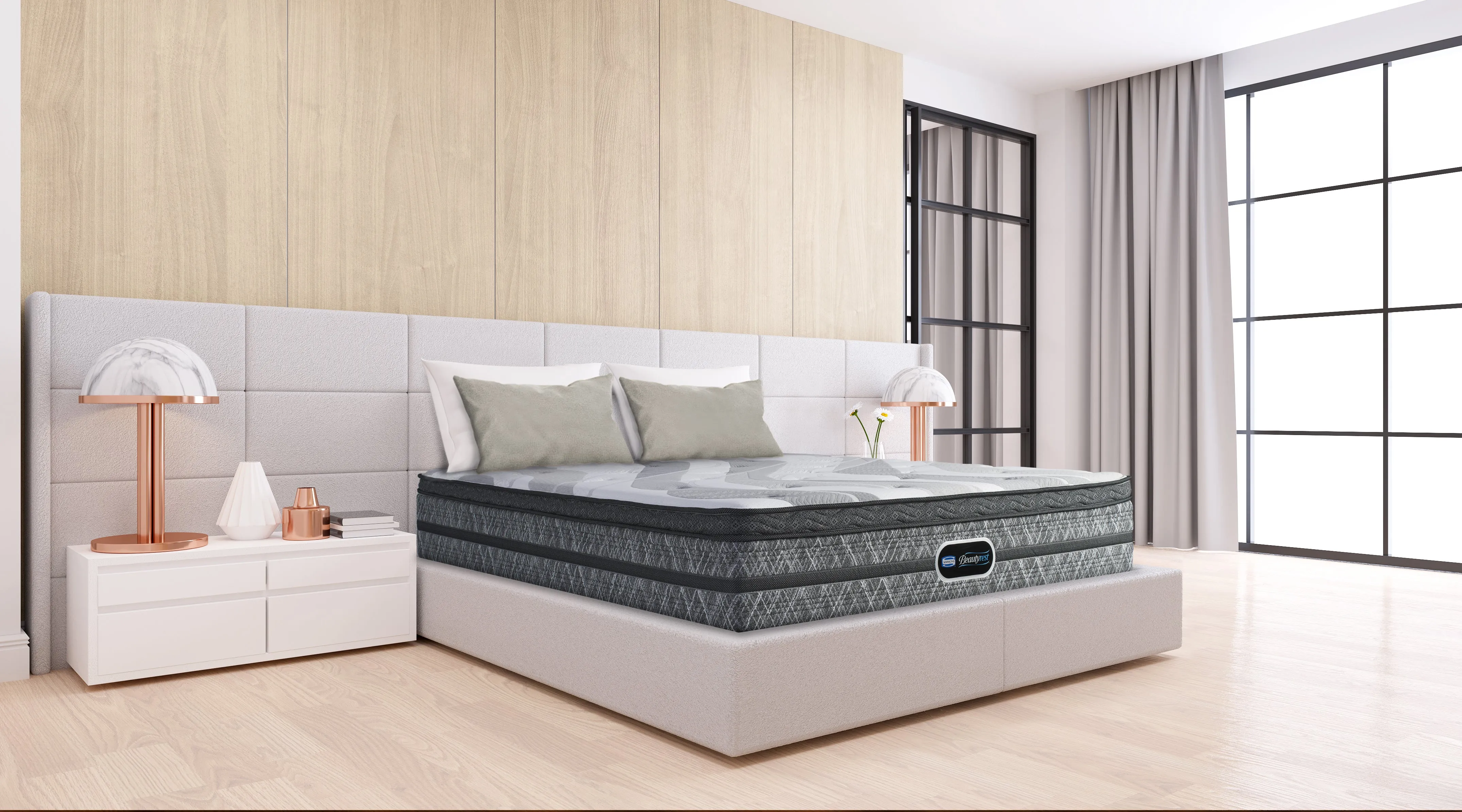 Simmons Beautyrest Colossal Ace American Queen 152 x 203 x 36cm COA5200000ZE