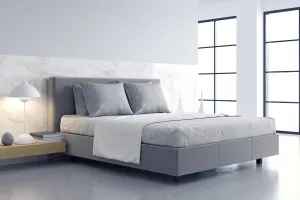 Sleepkraft Regalia Health Memory Foam Mattress, 84 inches x 48 inches x 8 inches (Off-White)