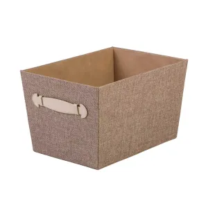 Storage Bin with Handles, Sand Dunes  (Wholesale)