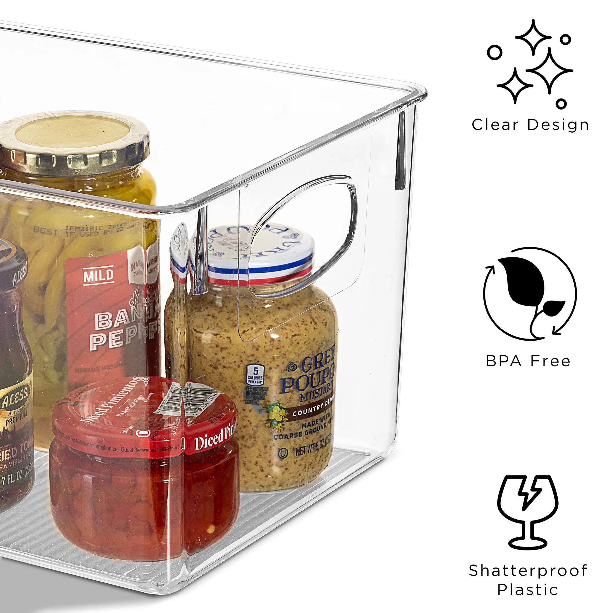 Storage Bins with Handles (Large)