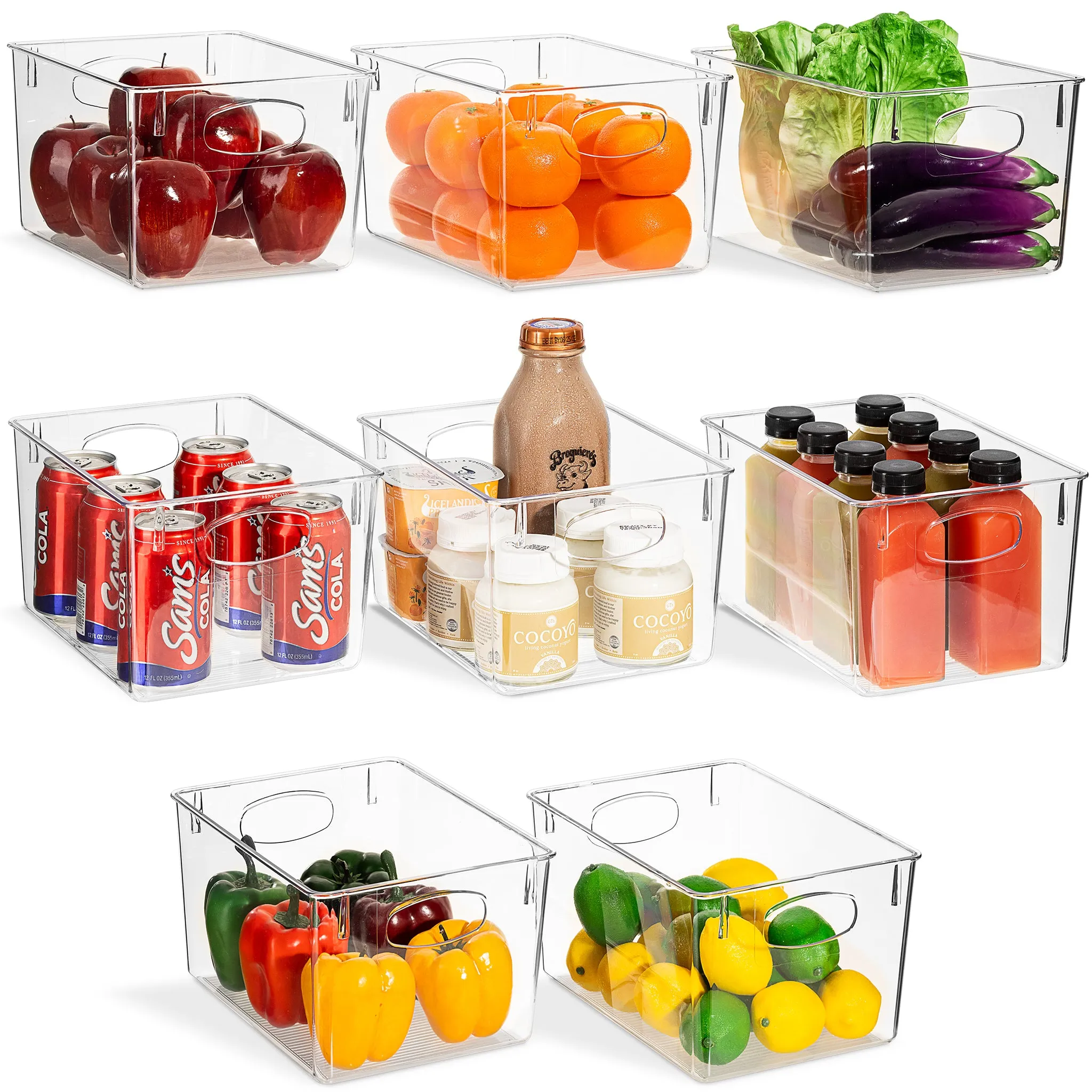 Storage Bins with Handles (Large)