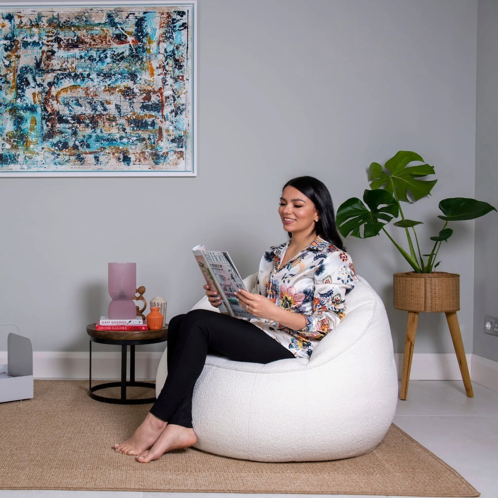 The Elephant Boucle Chair