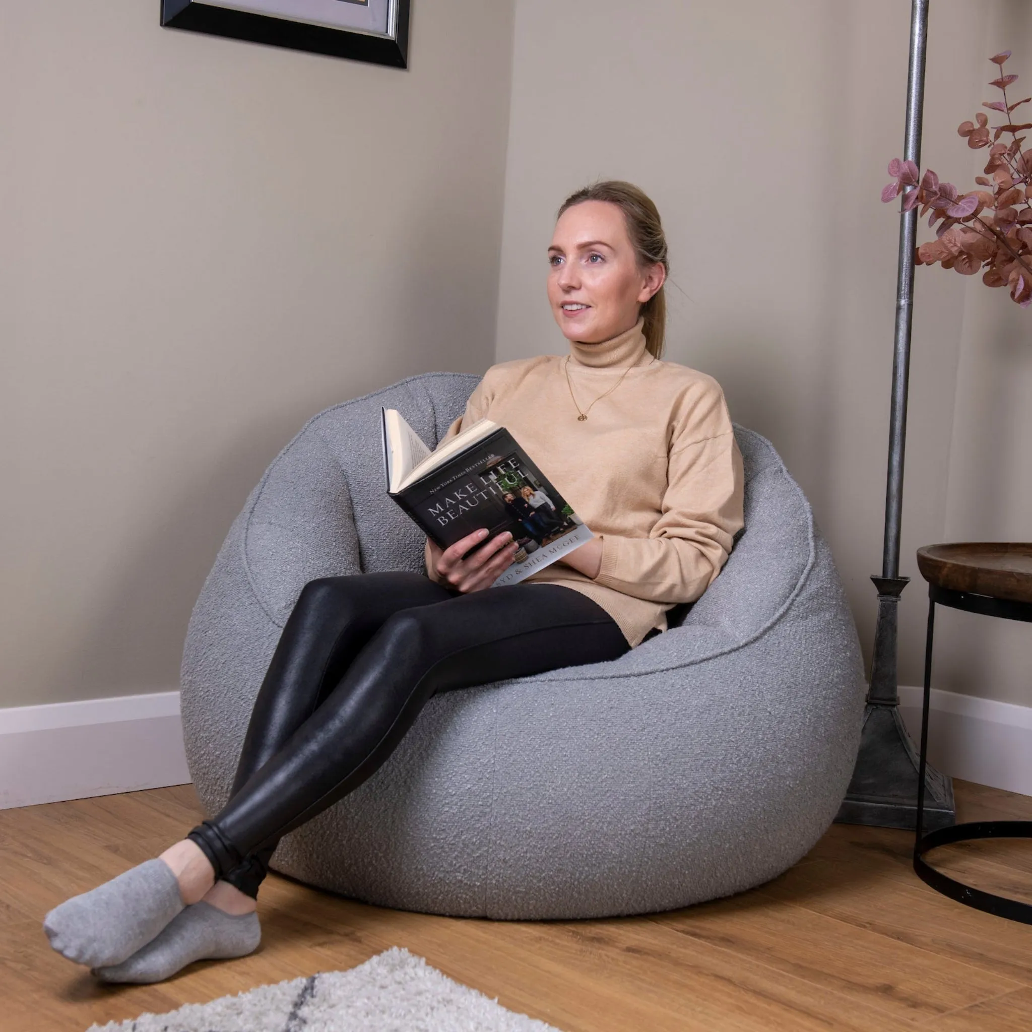 The Elephant Boucle Chair