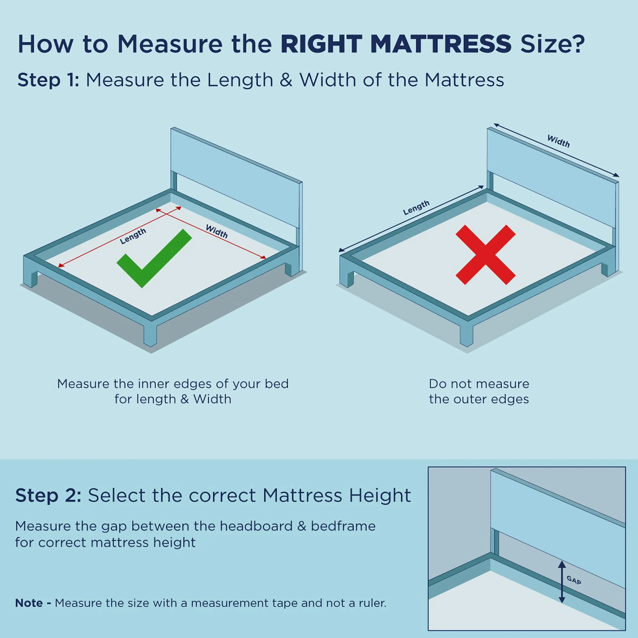 The Sleep Company SnowTec™ 4-6 Degree Cooler SmartGRID Orthopedic Queen Size Mattress | Patented Japanese SmartGRID Technology | SnowTec Technology | AIHA Certified Orthopedic Mattress | 78x60x8