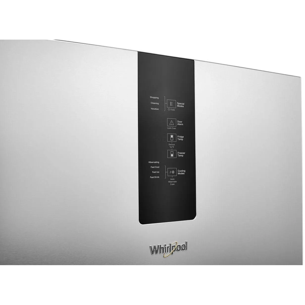 Whirlpool 24-inch, 12.9 cu.ft. Freestanding Bottom Freezer Refrigerator with Flexi-Slide™ Bins WRB533CZJZ
