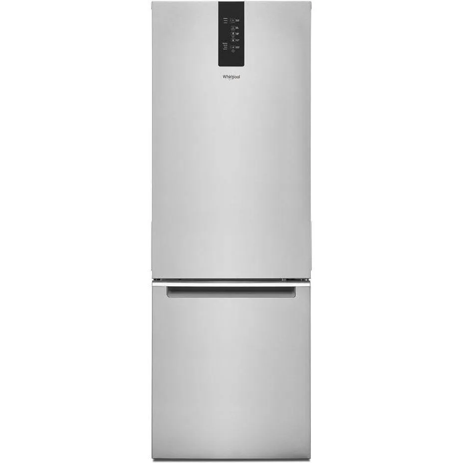 Whirlpool 24-inch, 12.9 cu.ft. Freestanding Bottom Freezer Refrigerator with Flexi-Slide™ Bins WRB533CZJZ