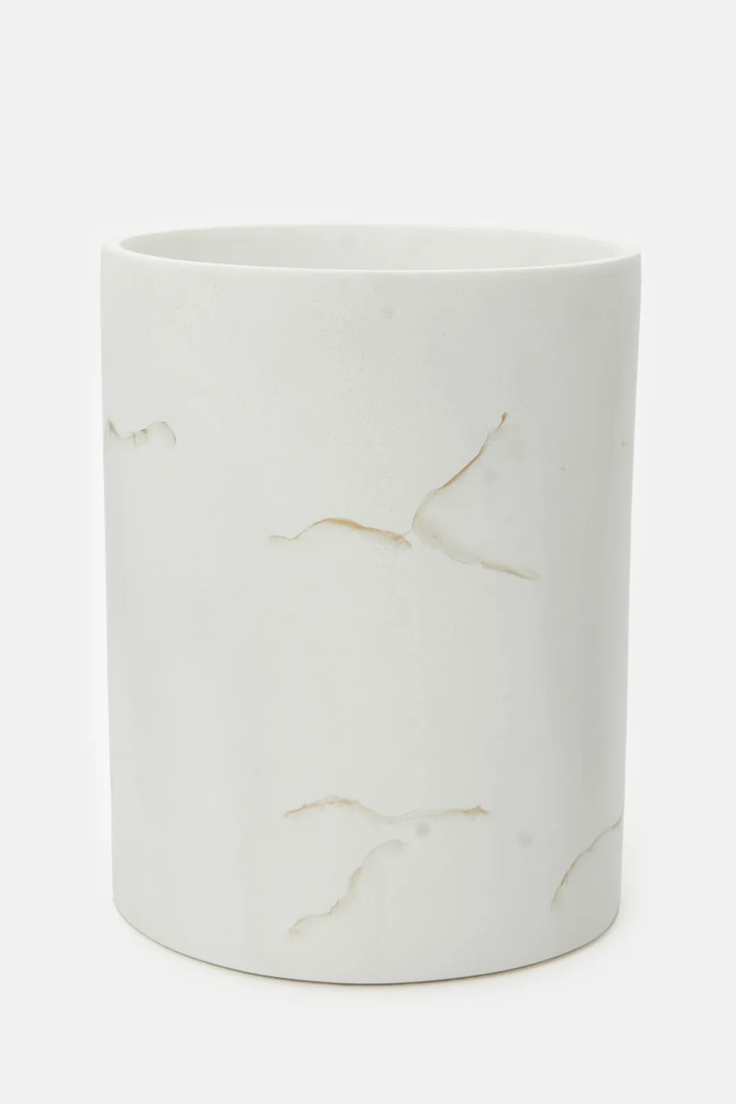 White Bianco Waste Bin
