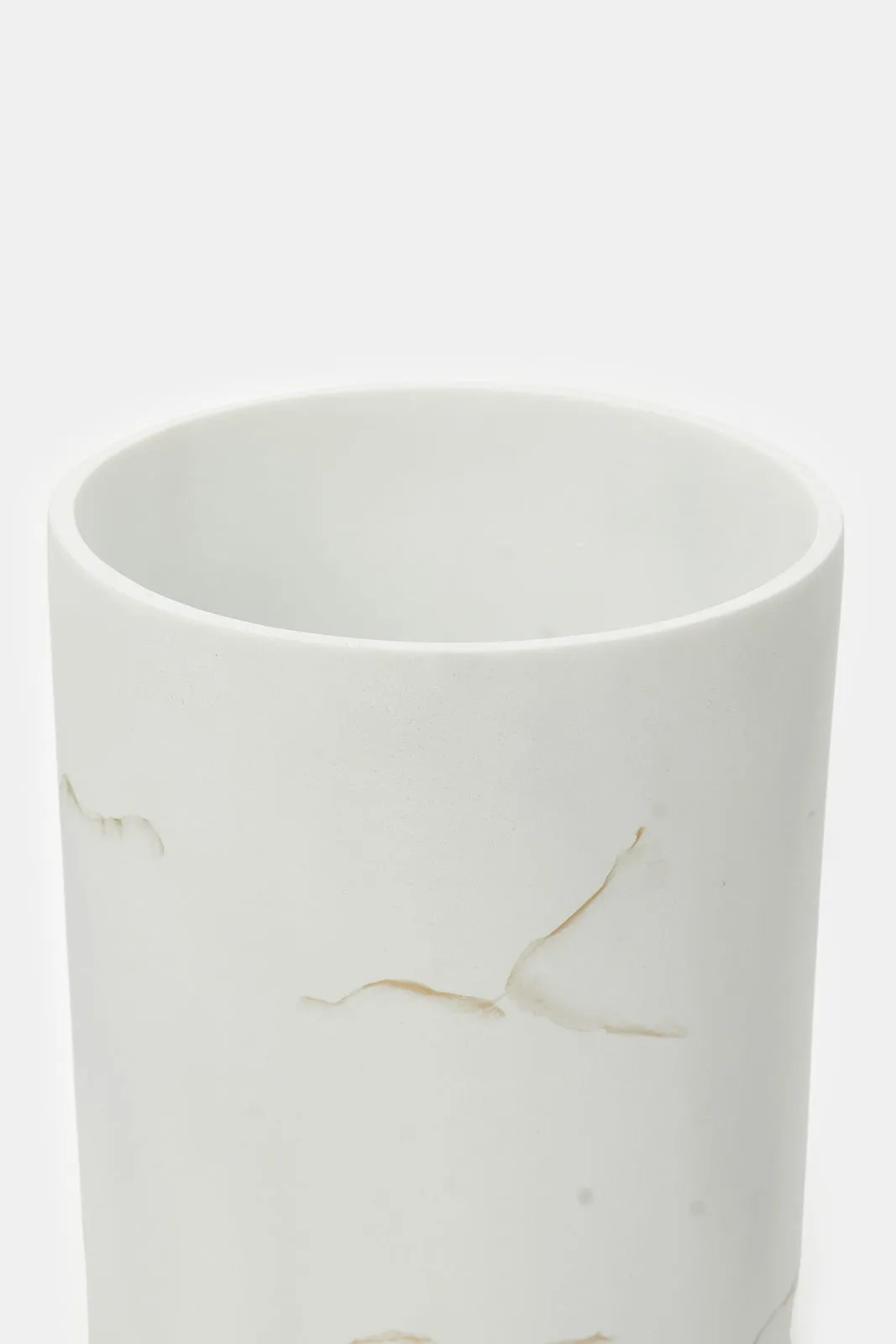 White Bianco Waste Bin