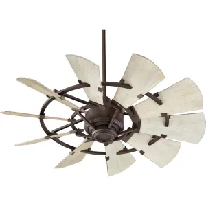 Windmill Ceiling Fan - Oiled Bronze - Outdoor