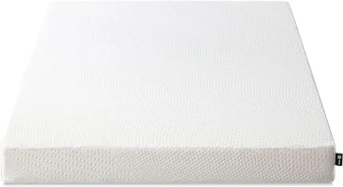 ZINUS Cooling Essential Foam Bed Mattress Conventional, Queen, White